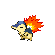 Cyndaquil example answer for Pokémon Sprite Guessing Game