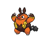 Pignite example answer for Pokémon Sprite Guessing Game